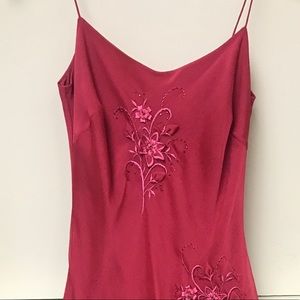 Adrianna Papéll rich fascia color, silk dress